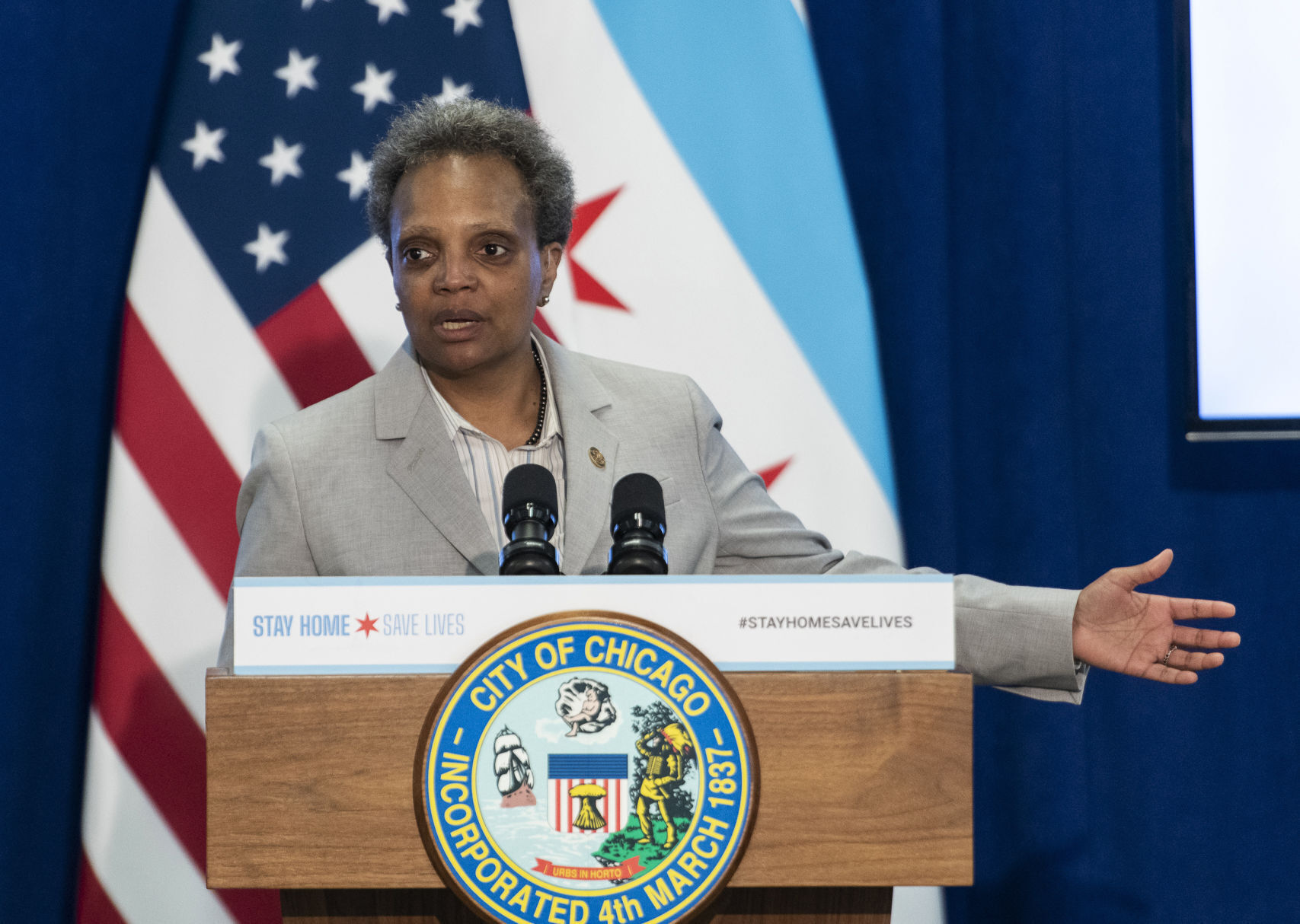 Chicago Mayor Lori Lightfoot